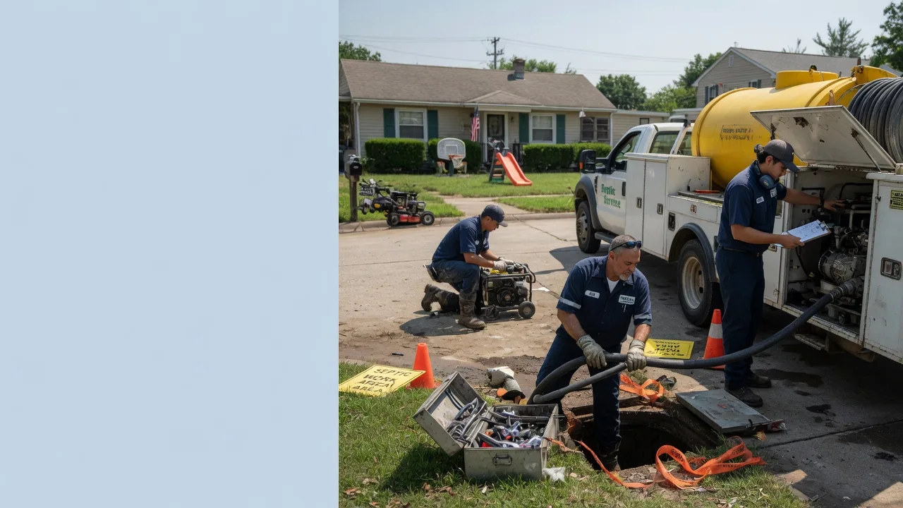 Septic Tank Pumping in Minersville, PA near me